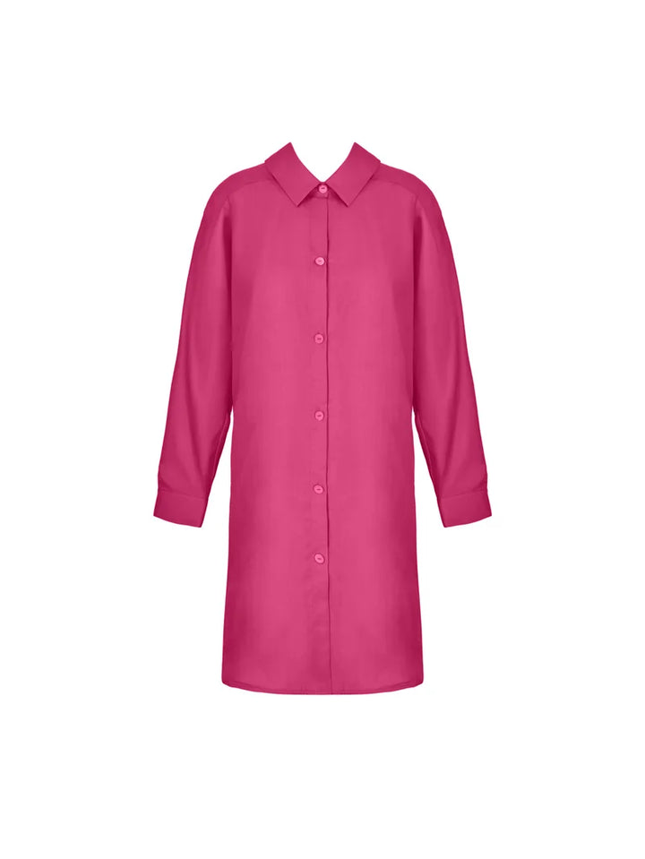 Lise Charmel Swimwear - Voyage D'ete Long Sleeved Long Shirt Fuschia Sillage