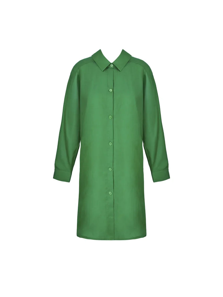 Lise Charmel Swimwear - Voyage D'ete Long Sleeved Long Shirt Vert Sillage