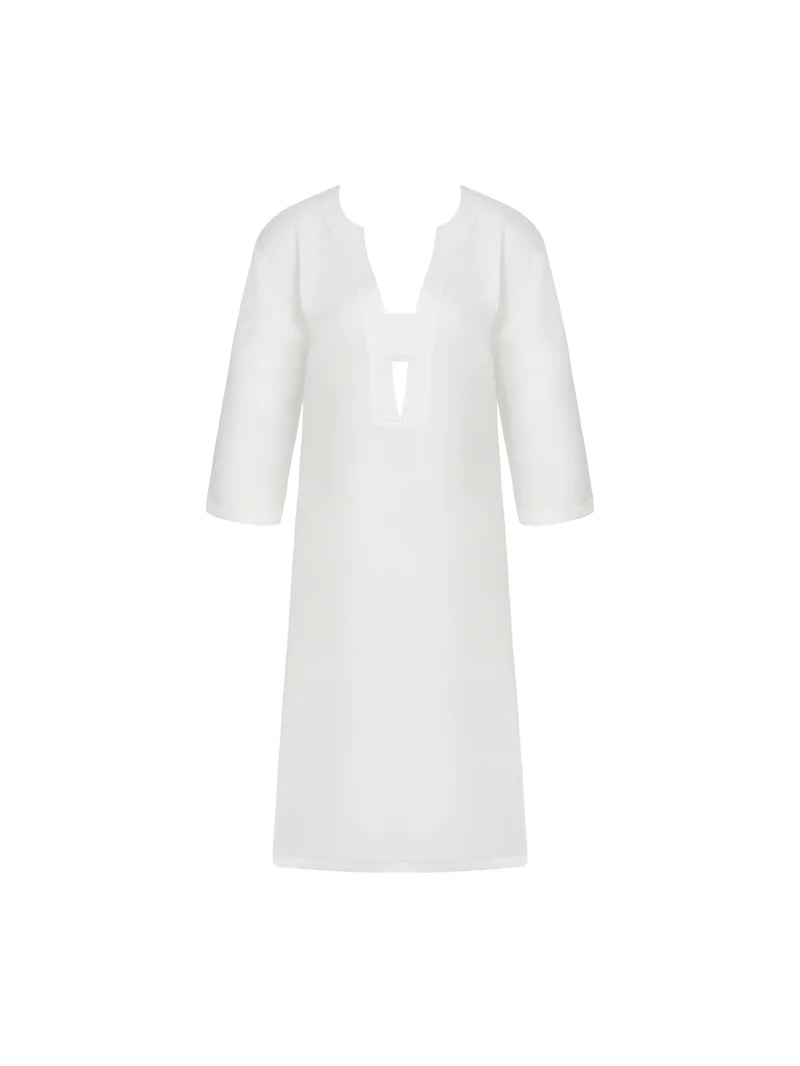 Lise Charmel Swimwear - Voyage D'ete 3/4 Sleeved Shirt Blanc