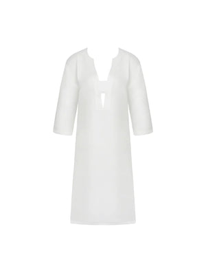 Lise Charmel Swimwear - Voyage D'ete 3/4 Sleeved Shirt Blanc
