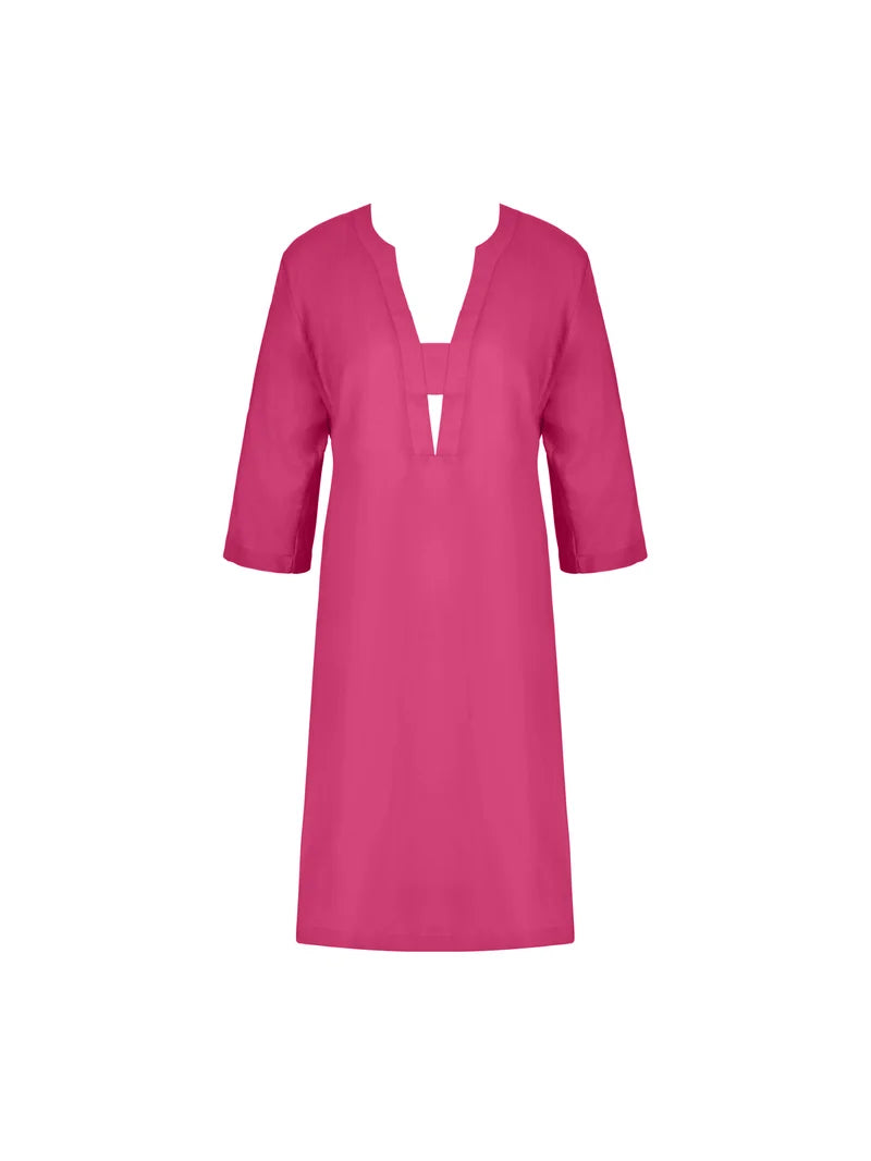 Lise Charmel Swimwear - Voyage D'ete 3/4 Sleeved Shirt Fuschia Sillage