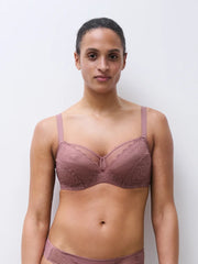 Chantelle - Floral Touch Very Covering Underwired Bra Rose Des Bois
