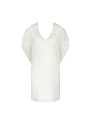 Antigel Swimwear by Lise Charmel - La Sexy Resille Poncho Nacre Resille