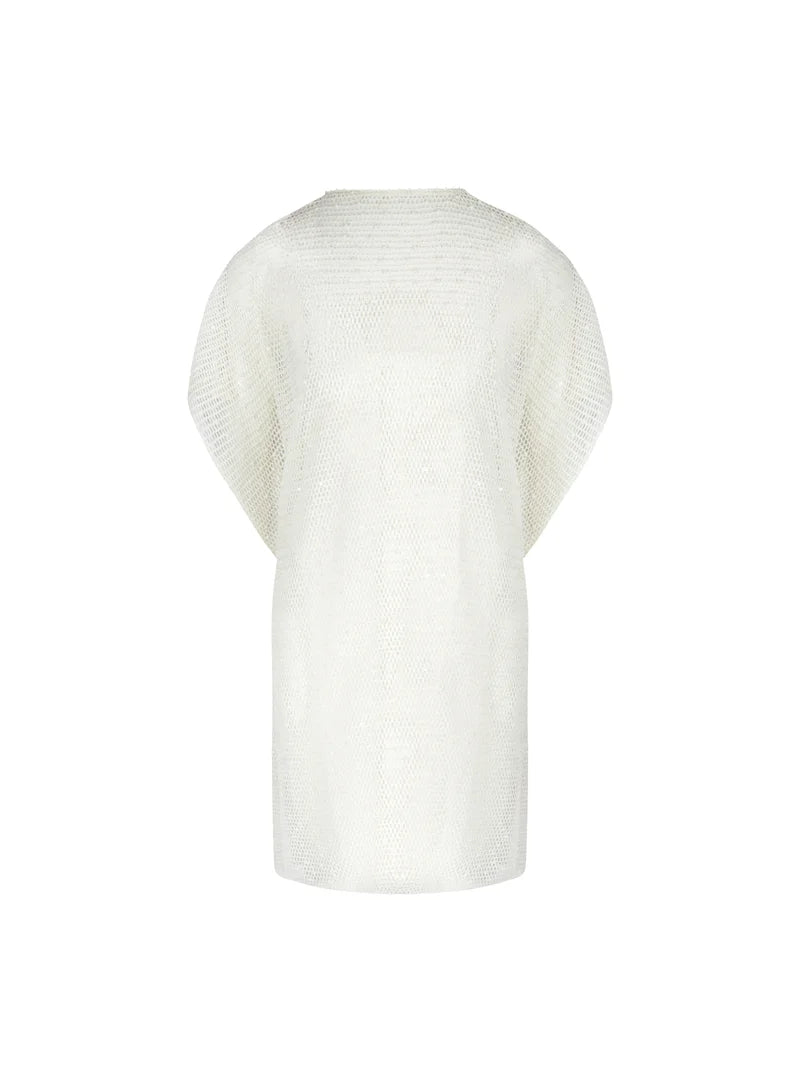 Antigel Swimwear by Lise Charmel - La Sexy Resille Poncho Nacre Resille