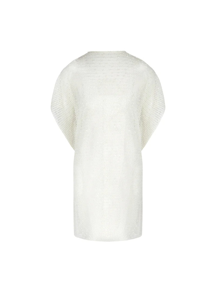 Antigel Swimwear by Lise Charmel - La Sexy Resille Poncho Nacre Resille