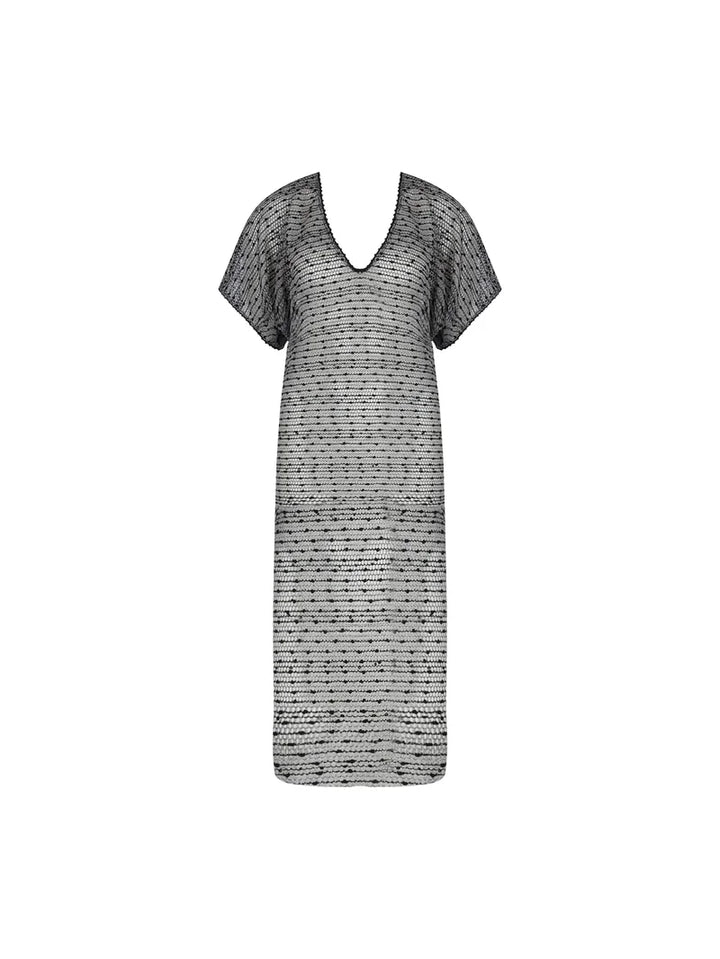 Antigel Swimwear by Lise Charmel - La Sexy Resille Long Caftan Chine Resille