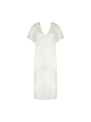 Antigel Swimwear by Lise Charmel - La Sexy Resille Long Caftan Nacre Resille
