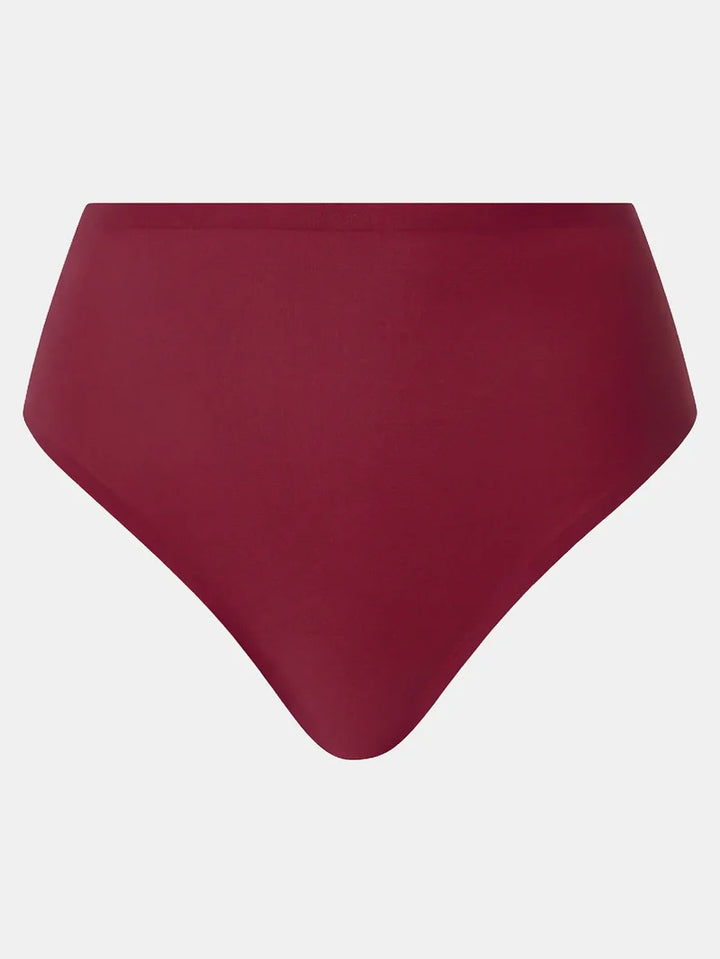 Chantelle - Softstretch High Cut Brief Red Raspberry/Sedona