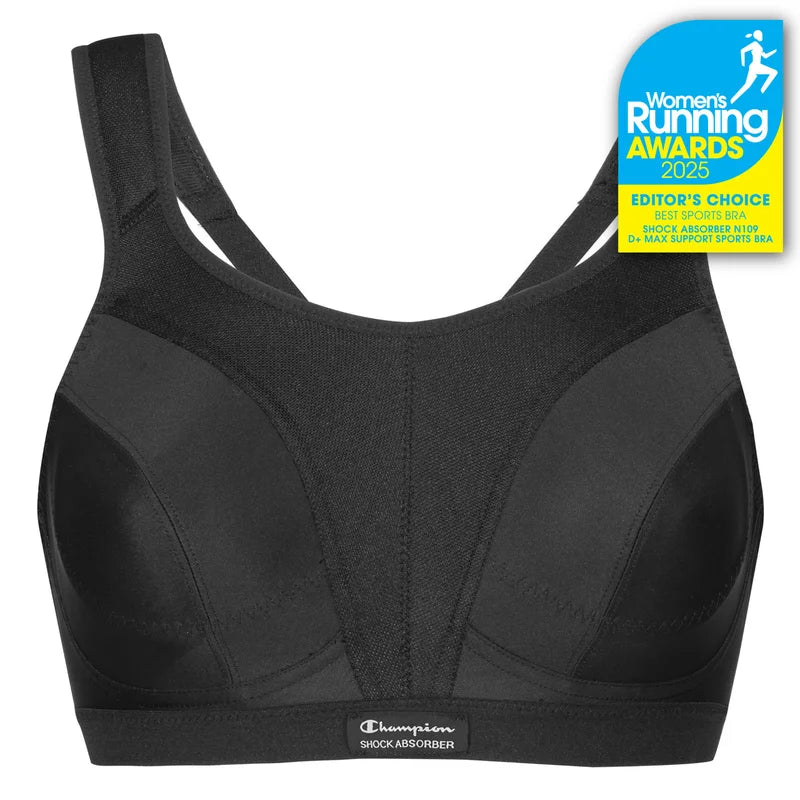 Shock Absorber - D+ Max Support Sports Bra Black