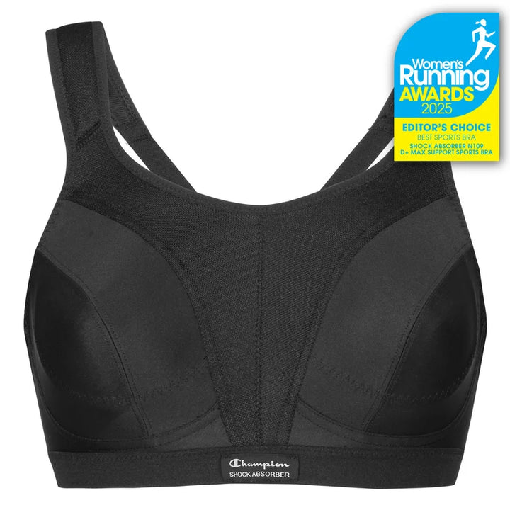 Shock Absorber - D+ Max Support Sports Bra Black