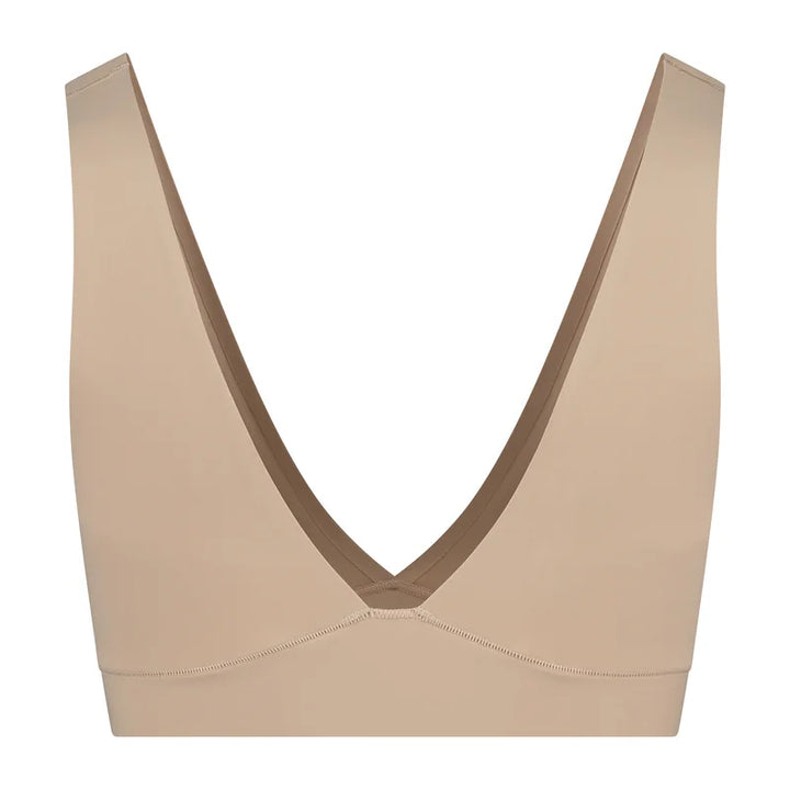ByeBra - Invisible Shapewear Light Support Bra Top Deep Plunge Beige