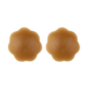 ByeBra - Tapes Breast Lift Tape + Silicone Nipple Covers Brown