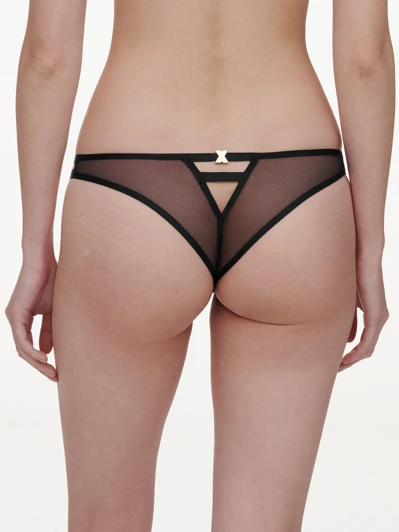 Chantelle - Genesis Tanga Glitter Black