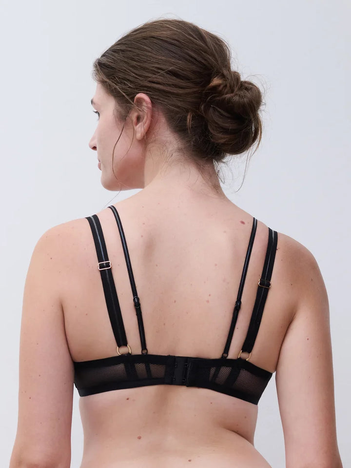 Chantelle - Reptilia Extra Push Up Bra Black