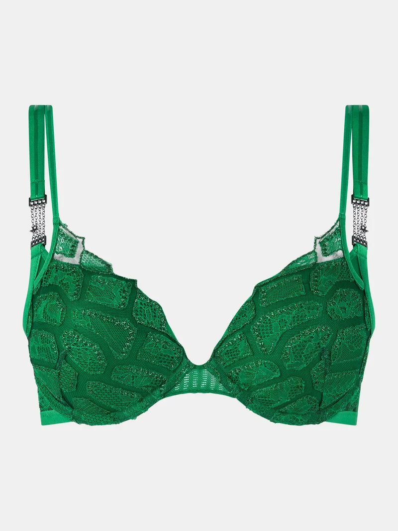 Chantelle - Reptilia Extra Push Up Bra Scotland Green