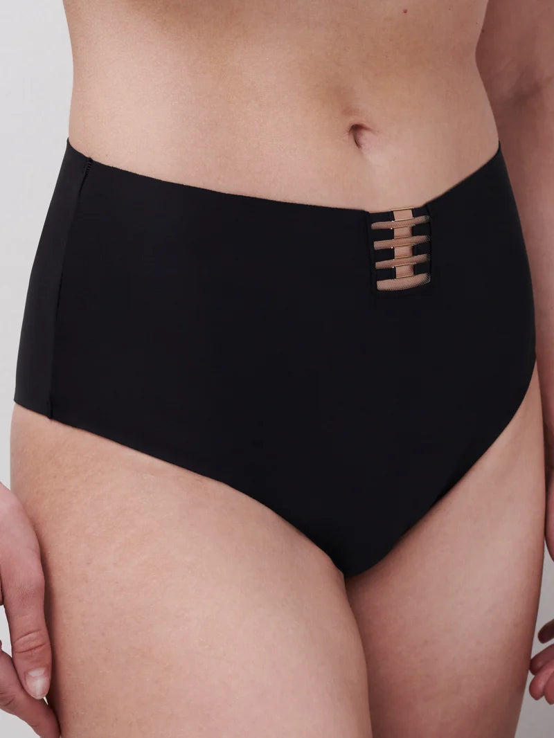 Chantelle - Stranger High-Waisted Full Brief Black