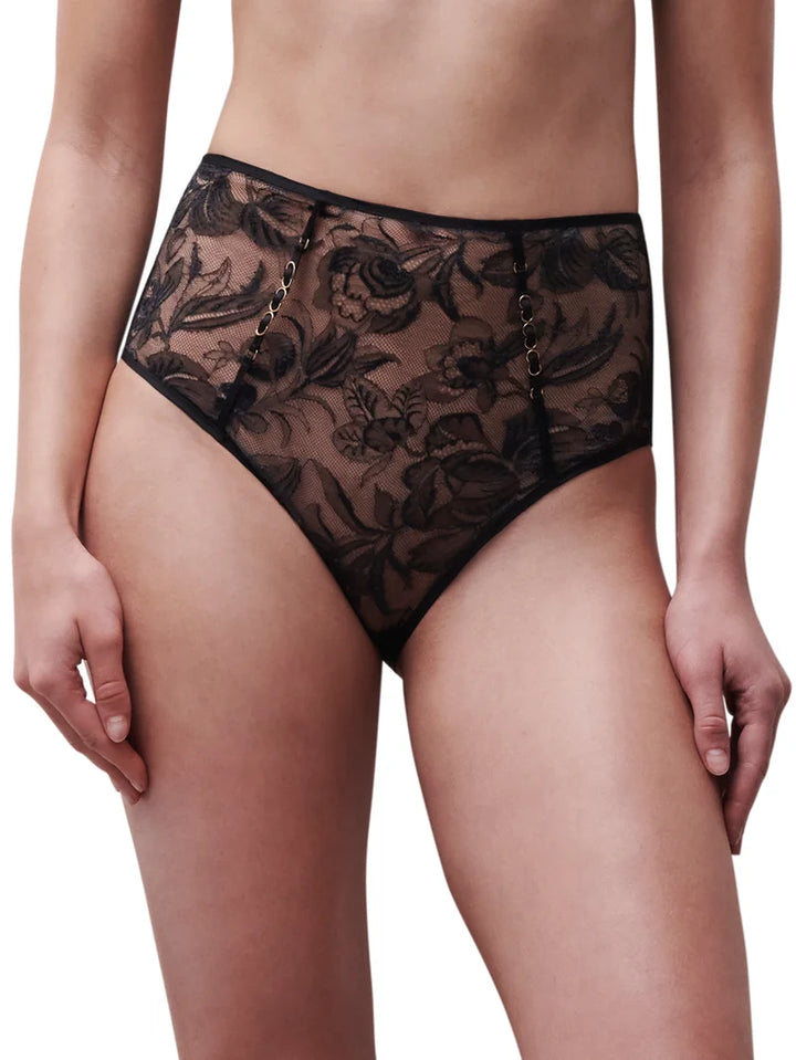 Chantelle - Spirits High-Waisted Full Brief Black