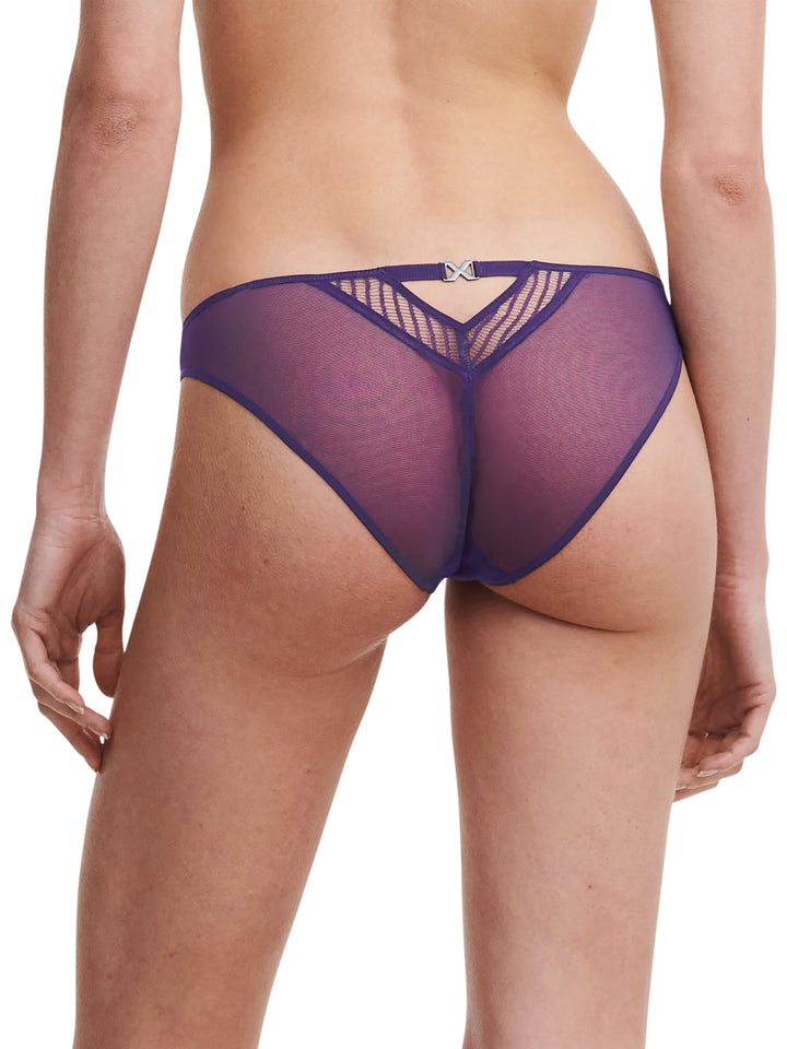 Chantelle X - Txture Revealing Brief Club Purple Brief Chantelle X 