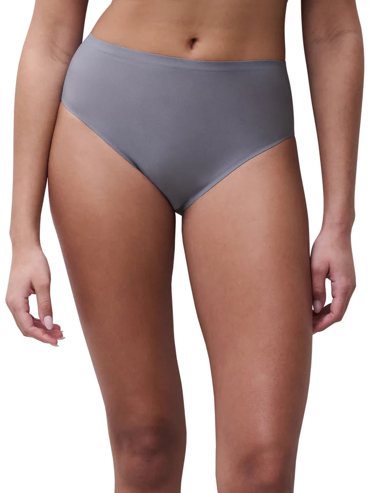 Chantelle - Softstretch High Cut Brief Smoke Grey