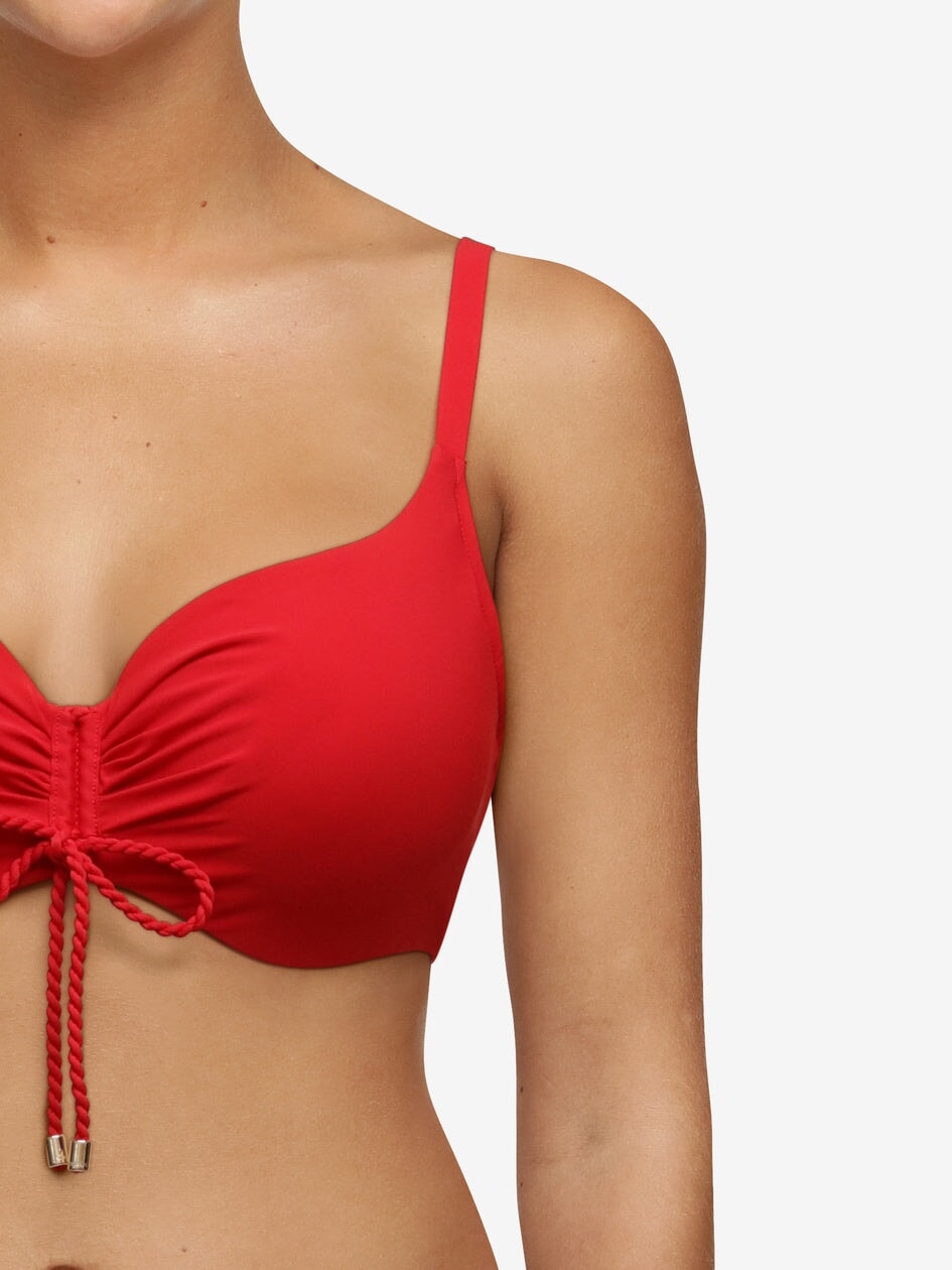 Chantelle Inspire Full Cup Bikini - Pepper Red Full Cup Bikini Chantelle Swimwear 