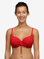 Chantelle Inspire Full Cup Bikini - Pepper Red Full Cup Bikini Chantelle Swimwear 