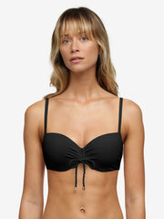 Chantelle Swimwear - Inspire Half-Cup Memory Bikini Top Black Padded Bikini Chantelle Swimwear 
