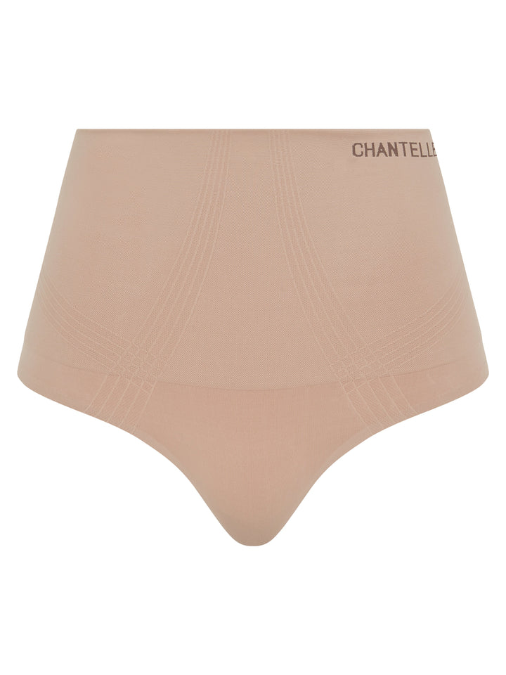 Chantelle Smooth Comfort Sculpting High-Waisted Thong - Sirocco Thong Chantelle 