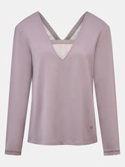 Chantelle - Romance Long Sleeved Top Mink