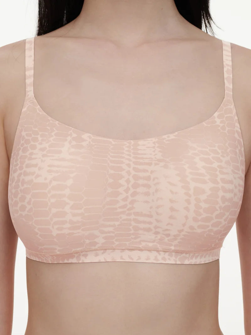 Chantelle - Softstretch Padded Bralette Light Snake Print
