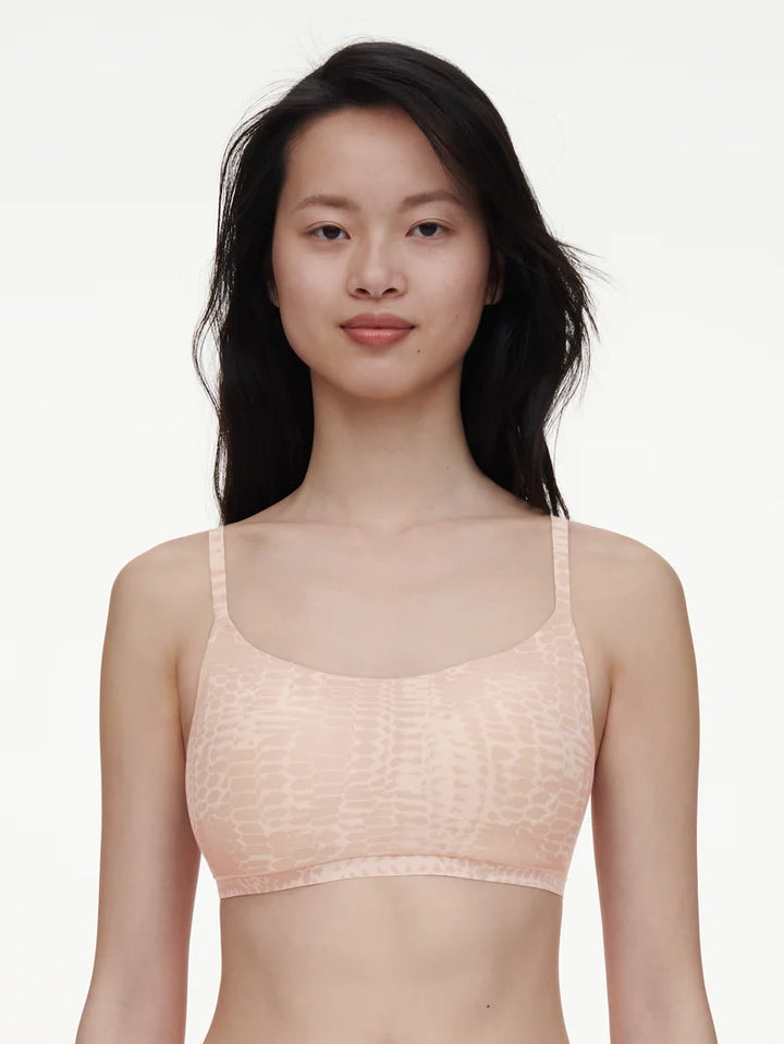 Chantelle - Softstretch Padded Bralette Light Snake Print