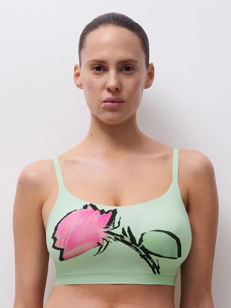 Chantelle - Softstretch Padded Bralette Cut Out Rose
