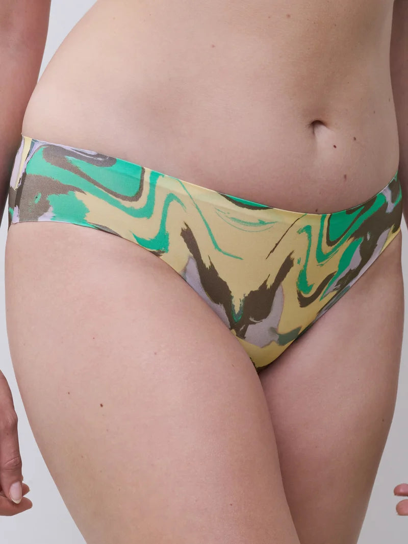 Chantelle - Softstretch Print Bikini Chromatica Waves Print