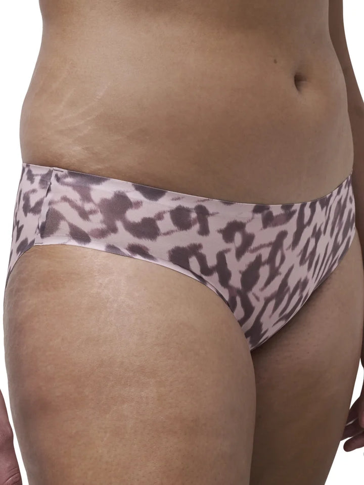 Chantelle - Softstretch Print Bikini Blurry Panther