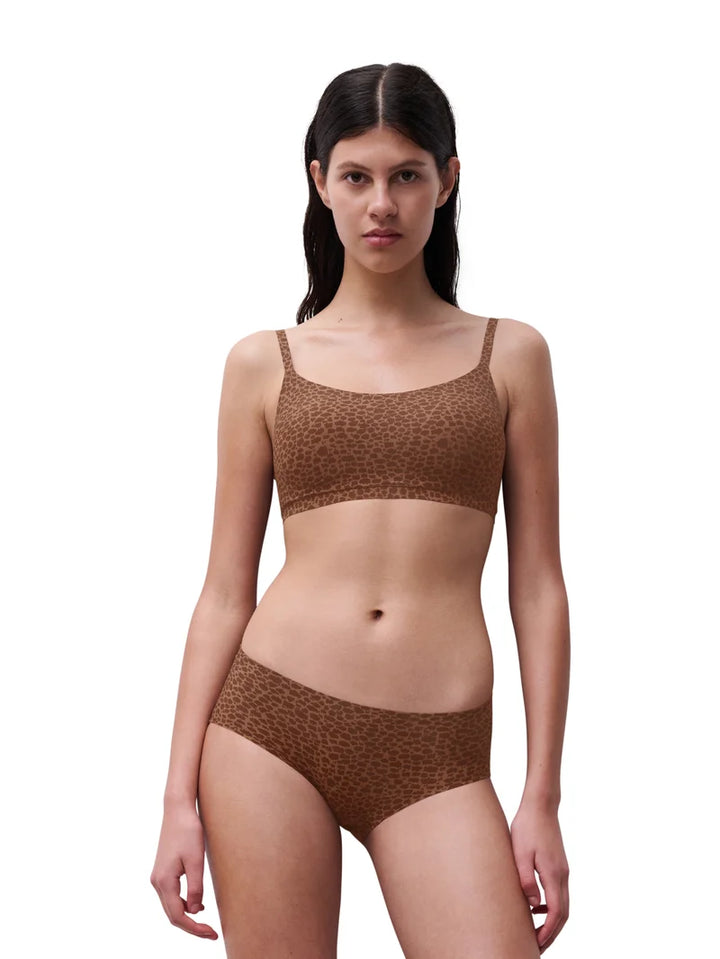 Chantelle - Softstretch Print Hipster Wild Brown