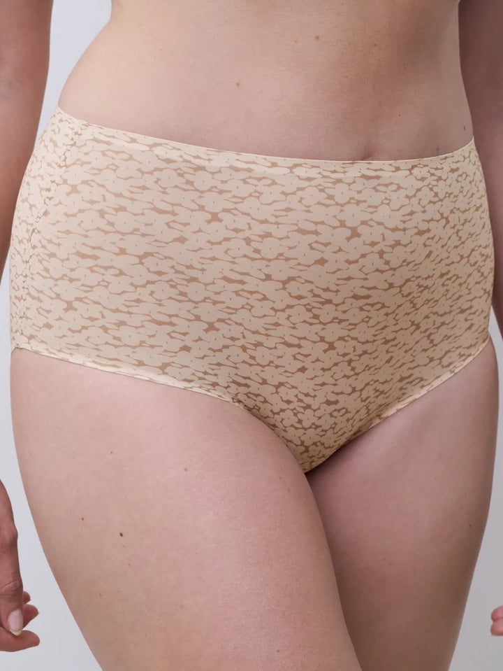 Chantelle - Softstretch High Waist Brief (Gradient Print) Norah Nude Print