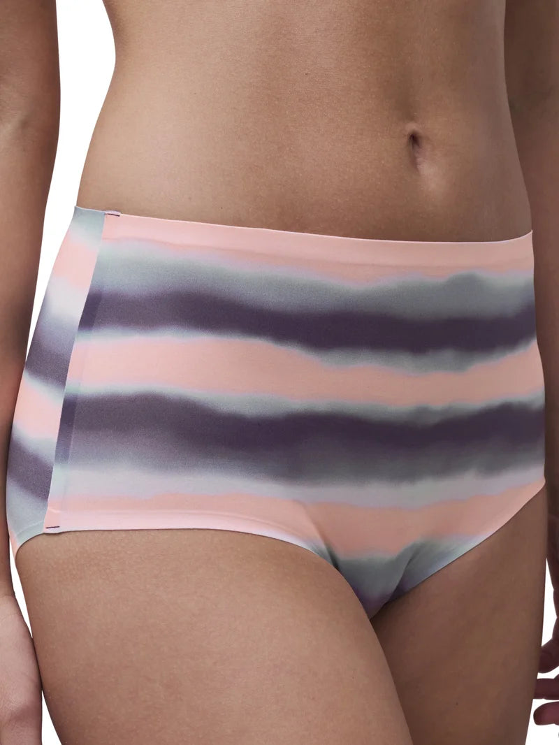 Chantelle - Softstretch High Waist Brief (Gradient Print) Fluor Eclipse