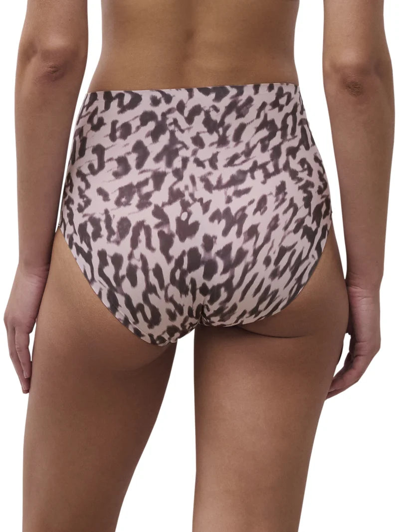Chantelle - Softstretch High Waist Brief (Gradient Print) Blurry Panther