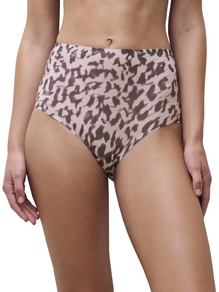 Chantelle - Softstretch High Waist Brief (Gradient Print) Blurry Panther