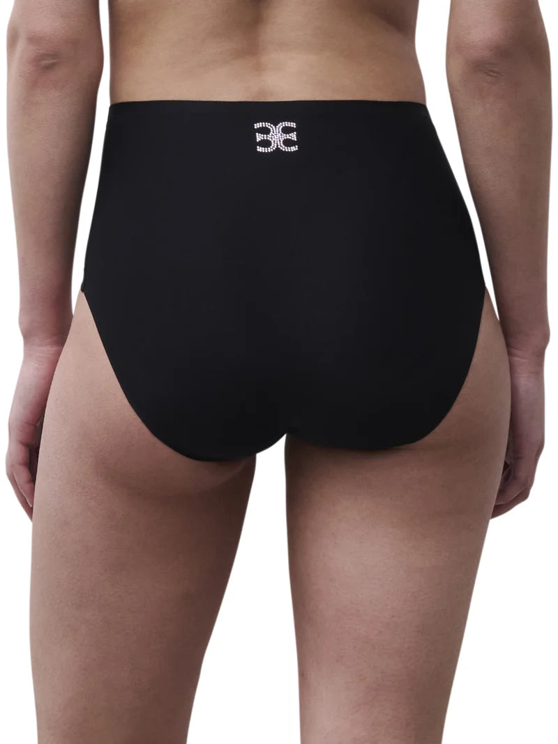 Chantelle - Softstretch High Waist Brief (Gradient Print) Midnight Monogram