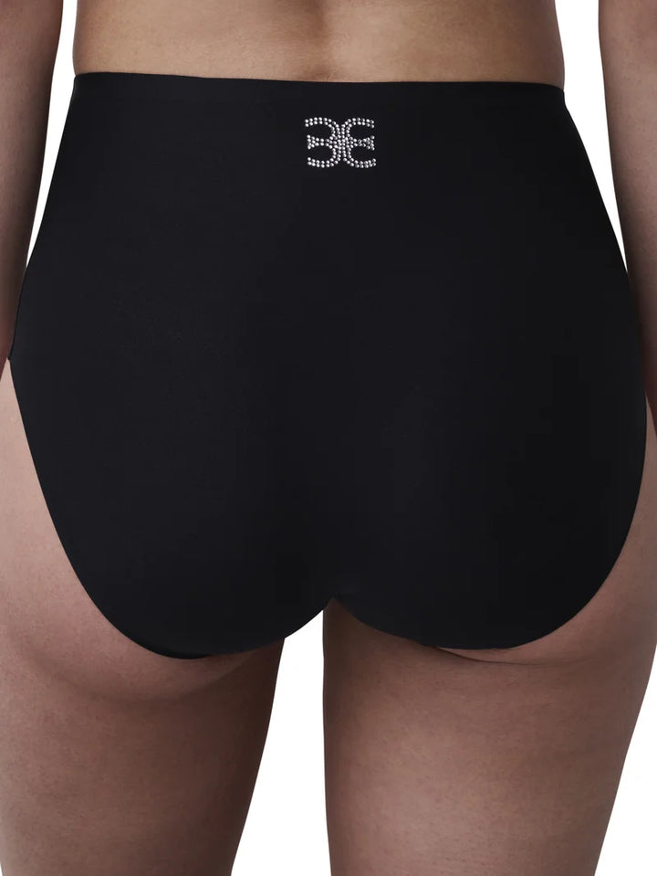 Chantelle - Softstretch High Waist Brief (Gradient Print) Midnight Monogram