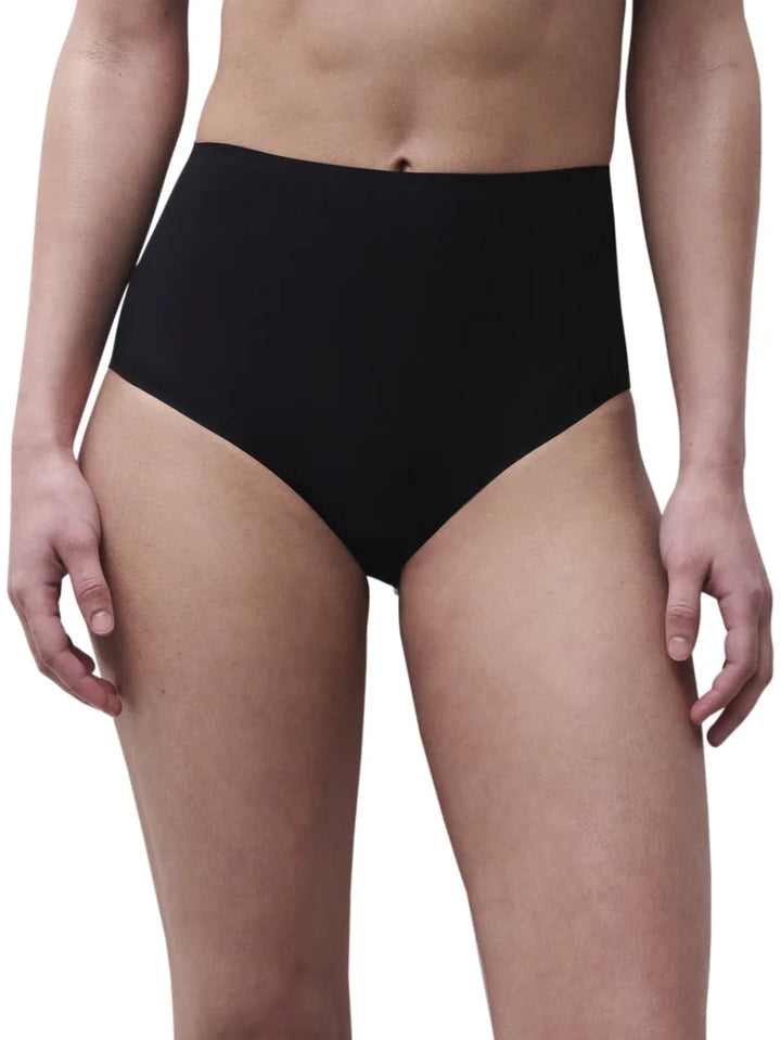 Chantelle - Softstretch High Waist Brief (Gradient Print) Midnight Monogram