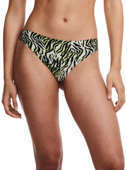 Chantelle Softstretch Thong - Multicolor Zebra Print Thong Chantelle 