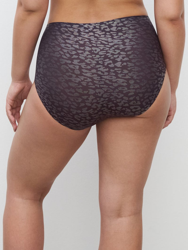 Chantelle - Softstretch High Waist Brief Ink Shimmer Print