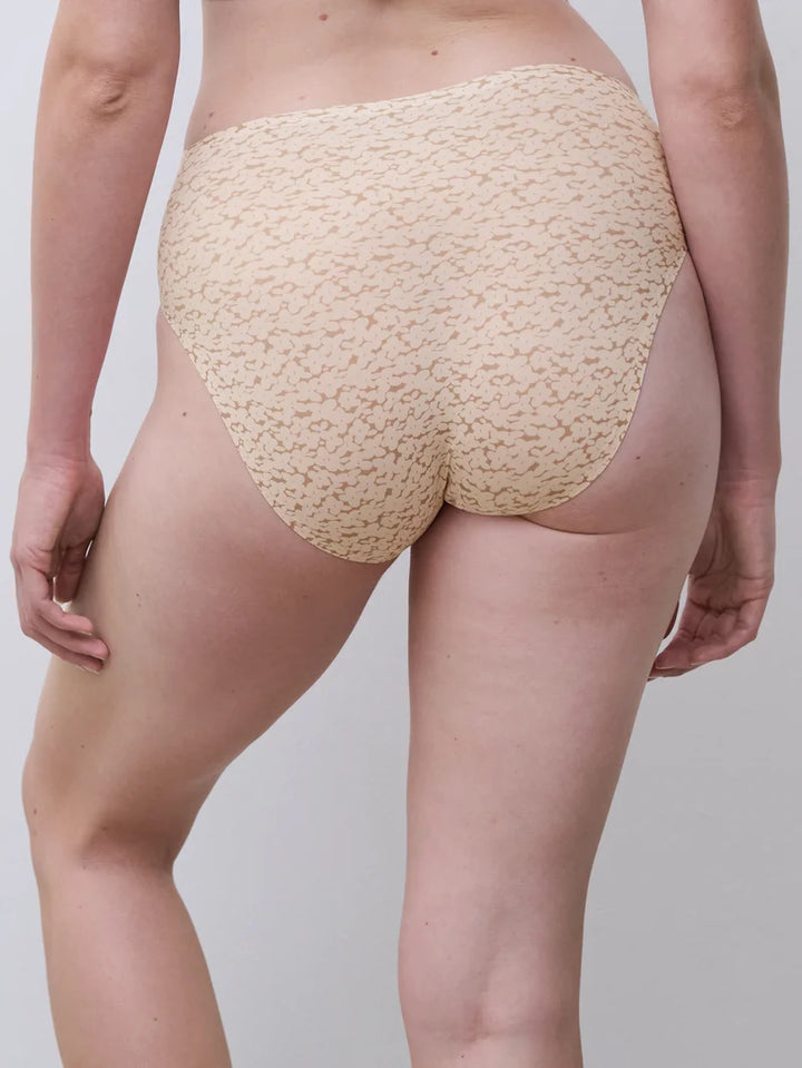 Chantelle - Softstretch High Cut Brief Print Norah Nude Print