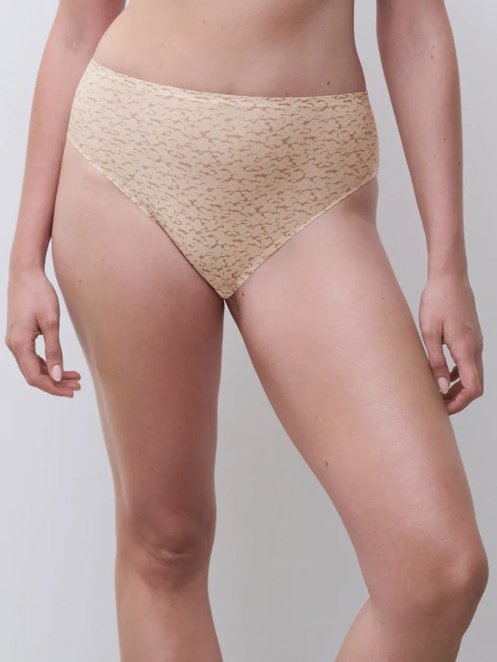 Chantelle - Softstretch High Cut Brief Print Norah Nude Print