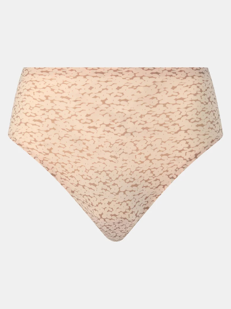 Chantelle - Softstretch High Cut Brief Print Norah Nude Print