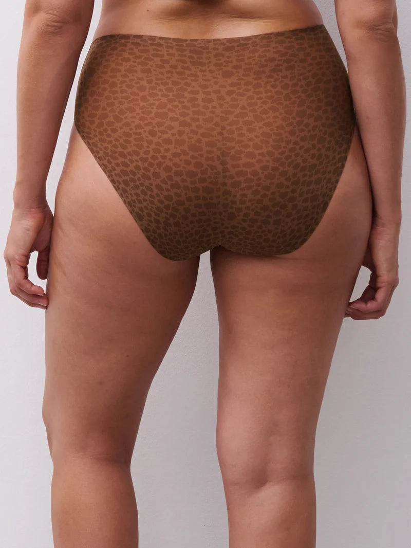 Chantelle - Softstretch High Cut Brief Wild Brown