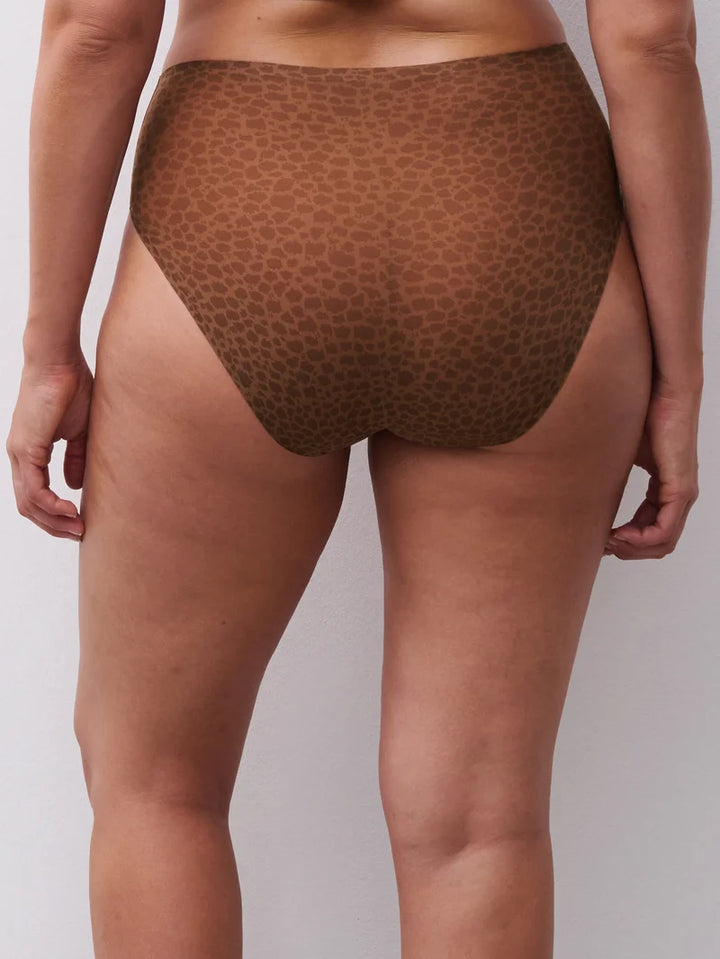 Chantelle - Softstretch High Cut Brief Wild Brown