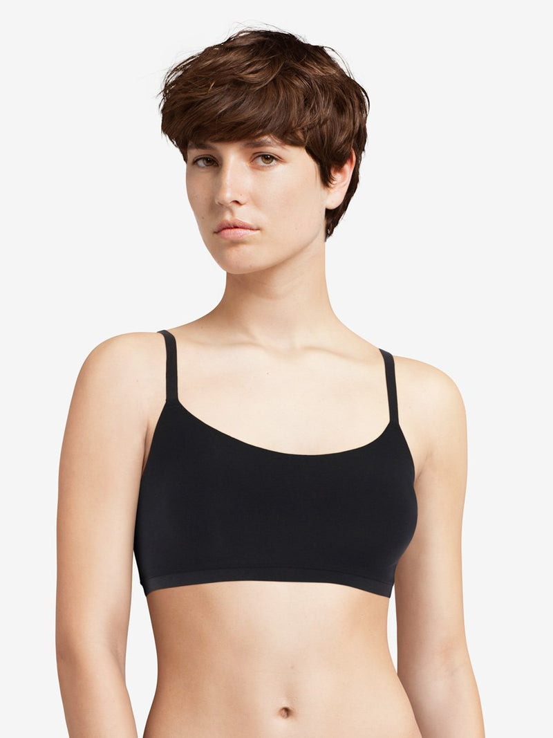 Chantelle Soft Stretch Padded Bralette Lace - Black Padded Bra Chantelle