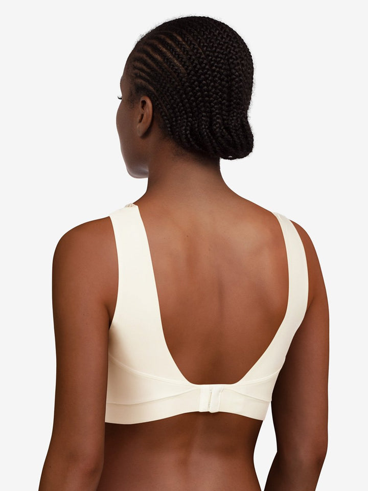 Chantelle Soft Stretch Wire Free Bra - Ivory Soft Cup Bra Chantelle